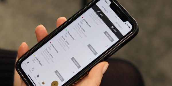 Helpdesk on mobile