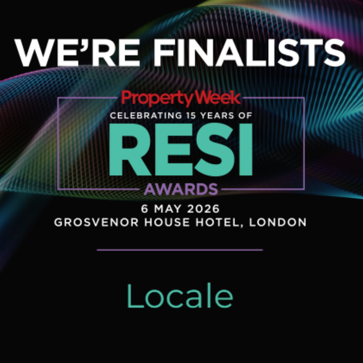 Locale nominated Residential PropTech Solution Of The Year