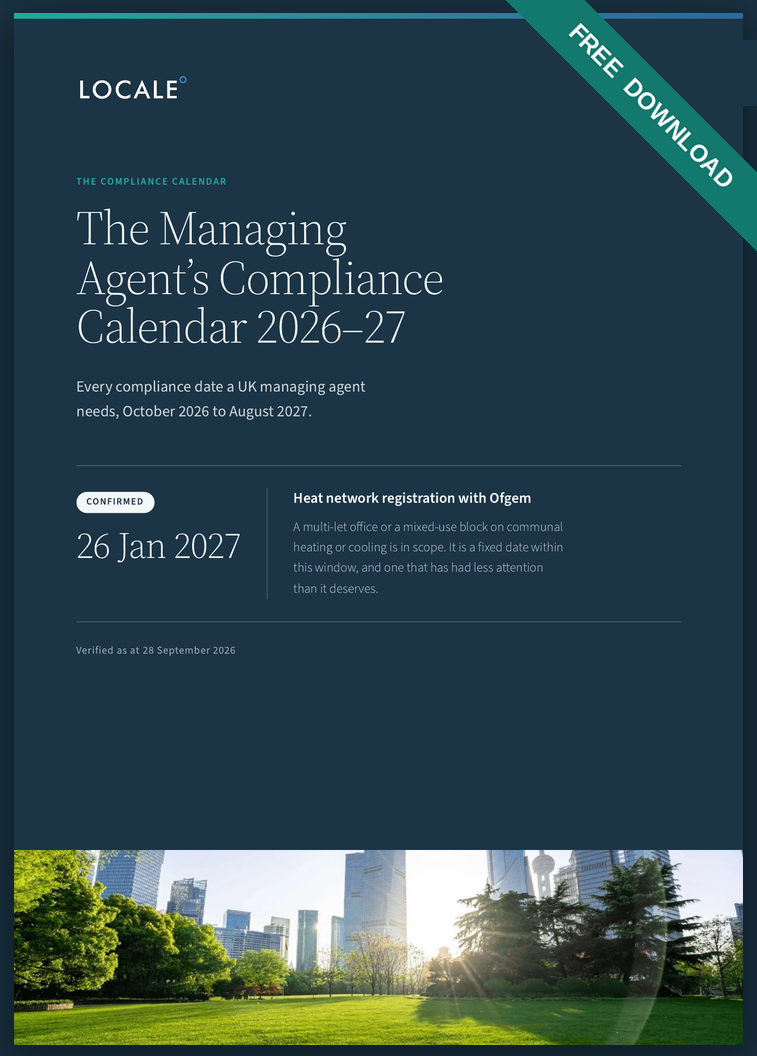 The Managing Agent's Compliance Calendar 2026–27 — free download